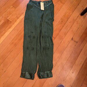green lantern harem jogger pants